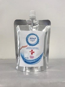 SOAP SAPONE MANI IGIENIZZANTE 250ML (50 PEZZI)