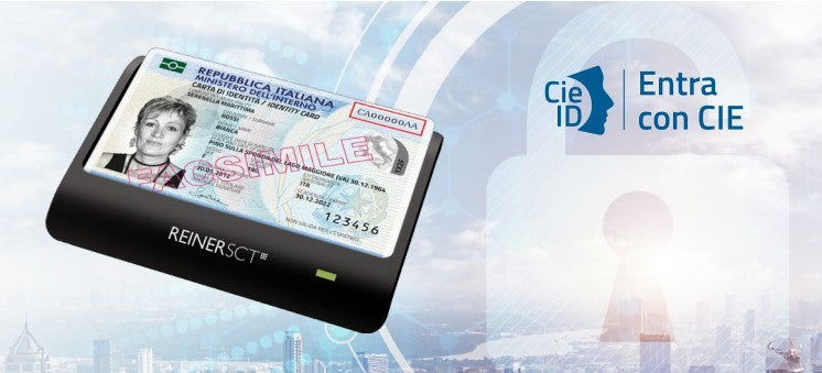 Lettore RFID CONTACTLESS per l’uso della Carta d’Identità Elettronica (CIE)