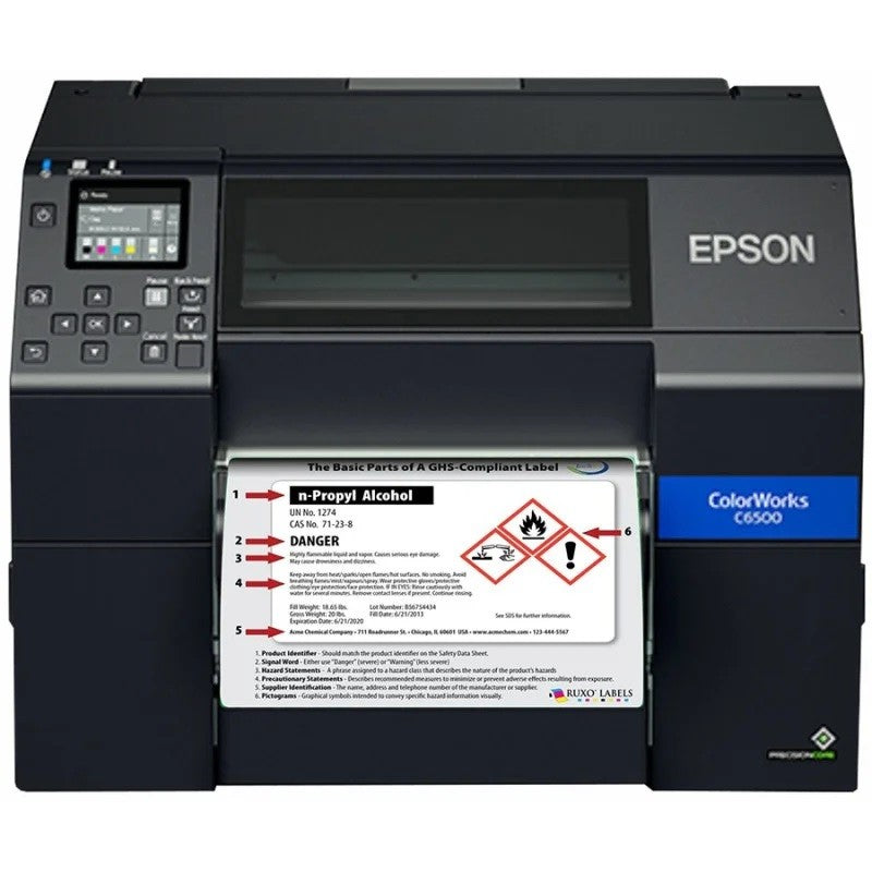 Epson CW-C6500AE stampante inkjet colori con taglierina USB - C31CH77102