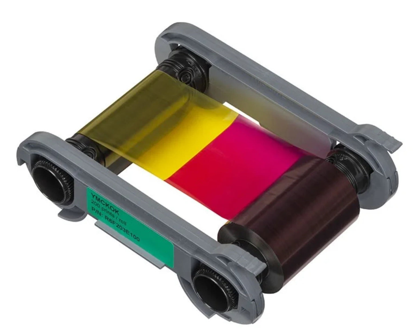 R6F203E100 nastro Evolis a colori YMCKO-K da 200 stampe per Primacy 2