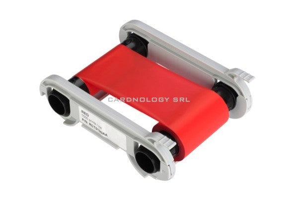 RCT013NAA nastro Evolis rosso da 1000 stampe