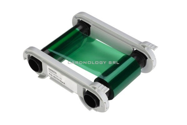 RCT014NAA nastro Evolis verde da 1000 stampe