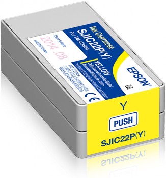 Cartuccia Inchiostro Epson C33S020604 SJIC22P/Y Giallo