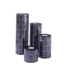 Zebra Nastro Nero 800132-002 2300 WAX, 56,9mm x 74m (12 Rotoli)