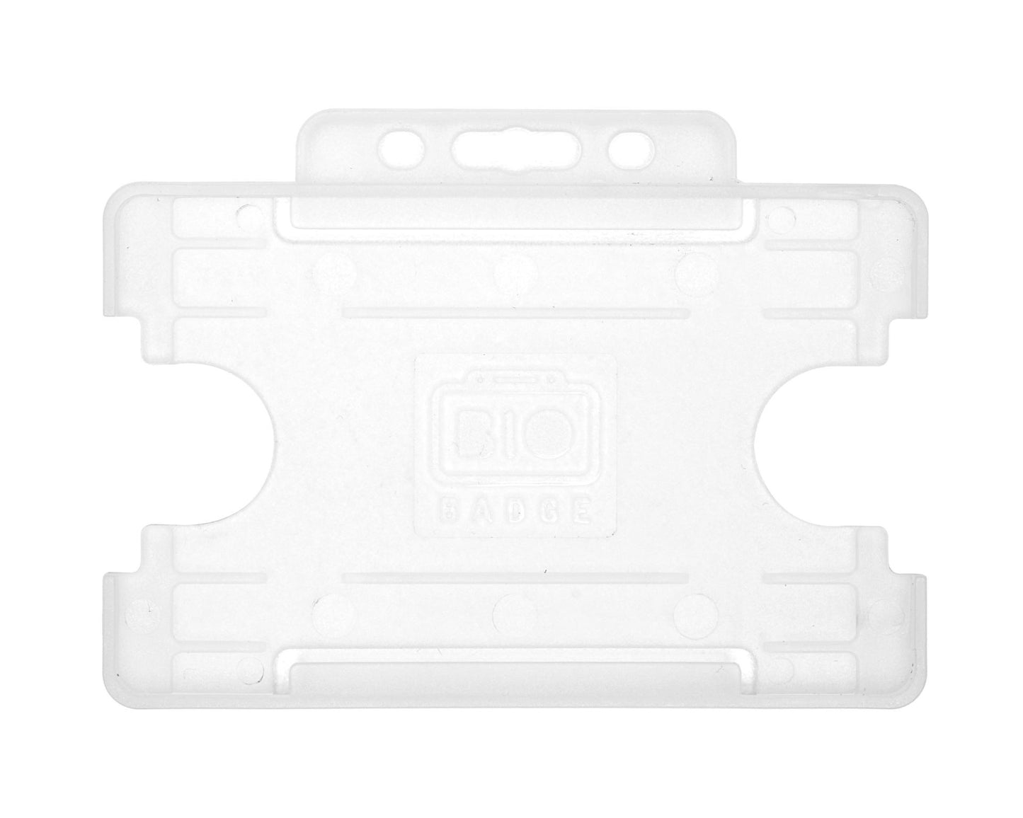 Portabadge single side BIO ECO trasparente (100 pezzi)
