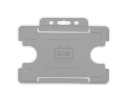 Portabadge single side BIO ECO Grigio (100 pezzi)