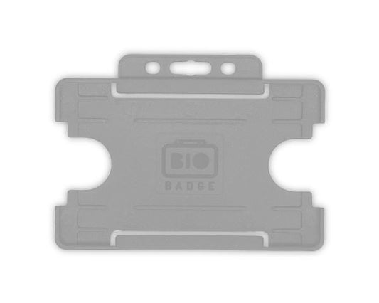 Portabadge single side BIO ECO Grigio (100 pezzi)