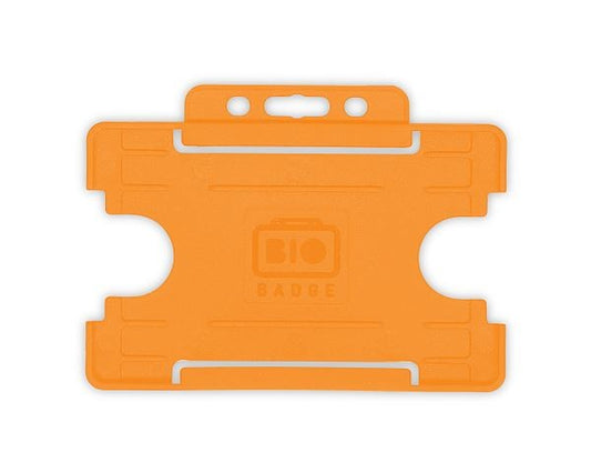 Portabadge single side BIO ECO Arancione (100 pezzi)