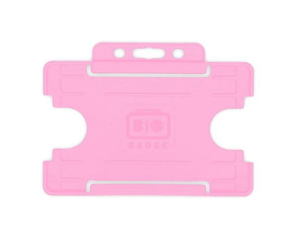Portabadge single side BIO ECO Rosa (100 pezzi)
