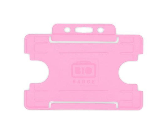 Portabadge single side BIO ECO Rosa (100 pezzi)