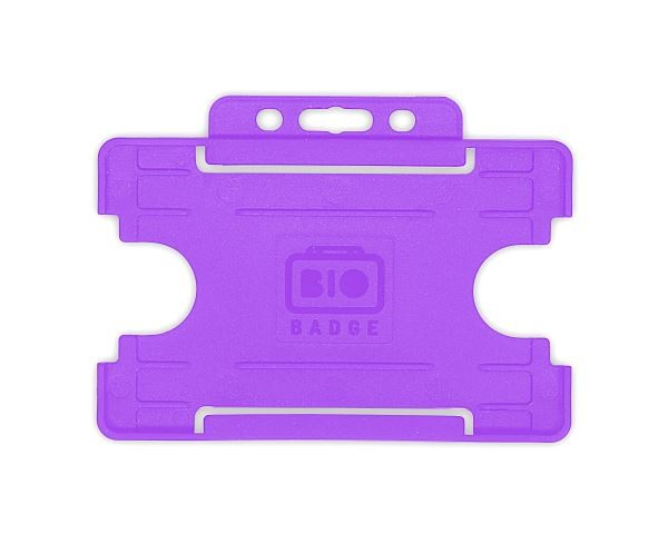 Portabadge single side BIO ECO Viola (100 pezzi)