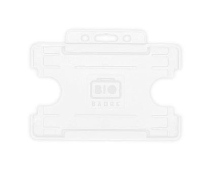 Portabadge single side BIO ECO Bianco (100 pezzi)
