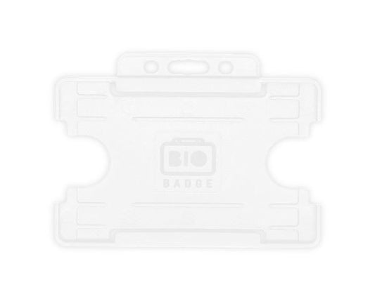 Portabadge single side BIO ECO Bianco (100 pezzi)