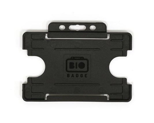 Portabadge single side BIO ECO Nero (100 pezzi)