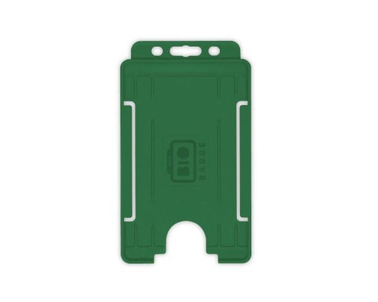 Portabadge single side Verticale BIO ECO Verde (100 pezzi)