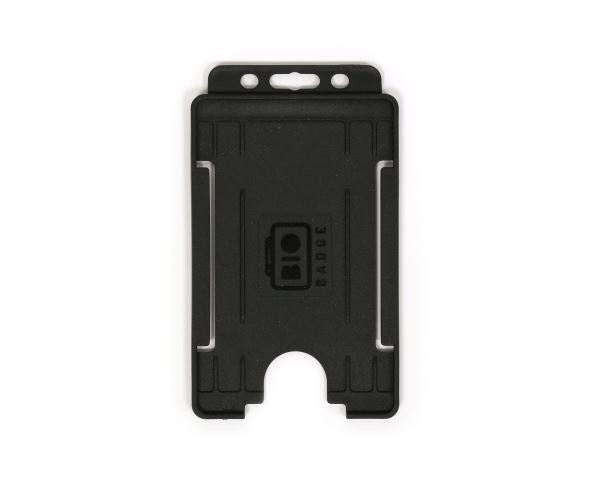 Portabadge single side Verticale BIO ECO Nero (100 pezzi)