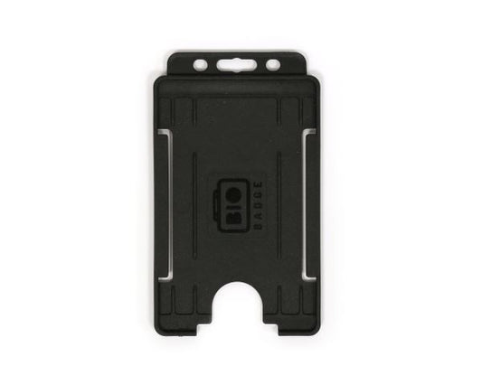 Portabadge single side Verticale BIO ECO Nero (100 pezzi)