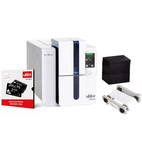 Evolis Edikio DUPLEX stampante per card price tags