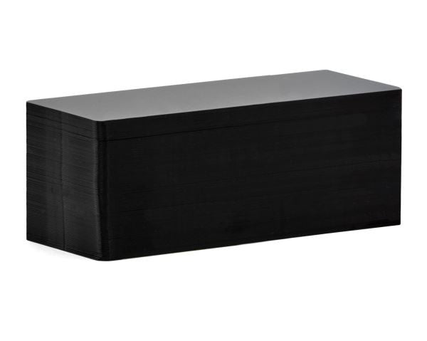 C8122 - Carte Nere Lunghe Mattate Evolis 0,76 mm (Confezione 500 pezzi)