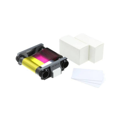 CBGP0001C Evolis badgy Pack consumabili per 100 stampe
