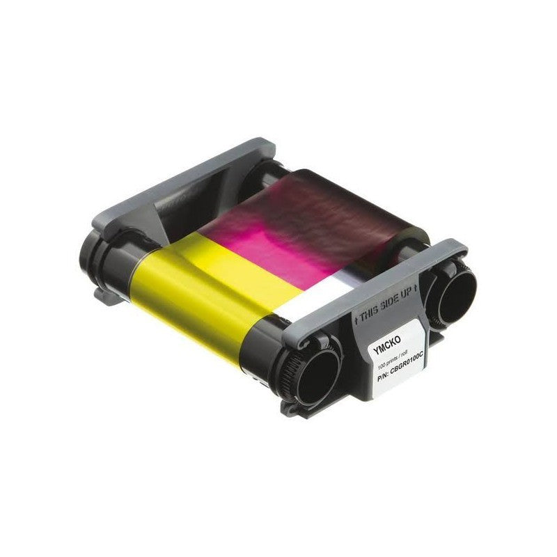 CBGR0100C Nastro Evolis 5 pannelli a colori YMCKO 100 stampe
