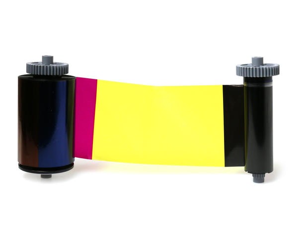IDP 659380 Nastro a colori YMCFKO per stampanti Smart-51 & 31 con Pannello UV e Rullo di pulizia (200 Stampe)