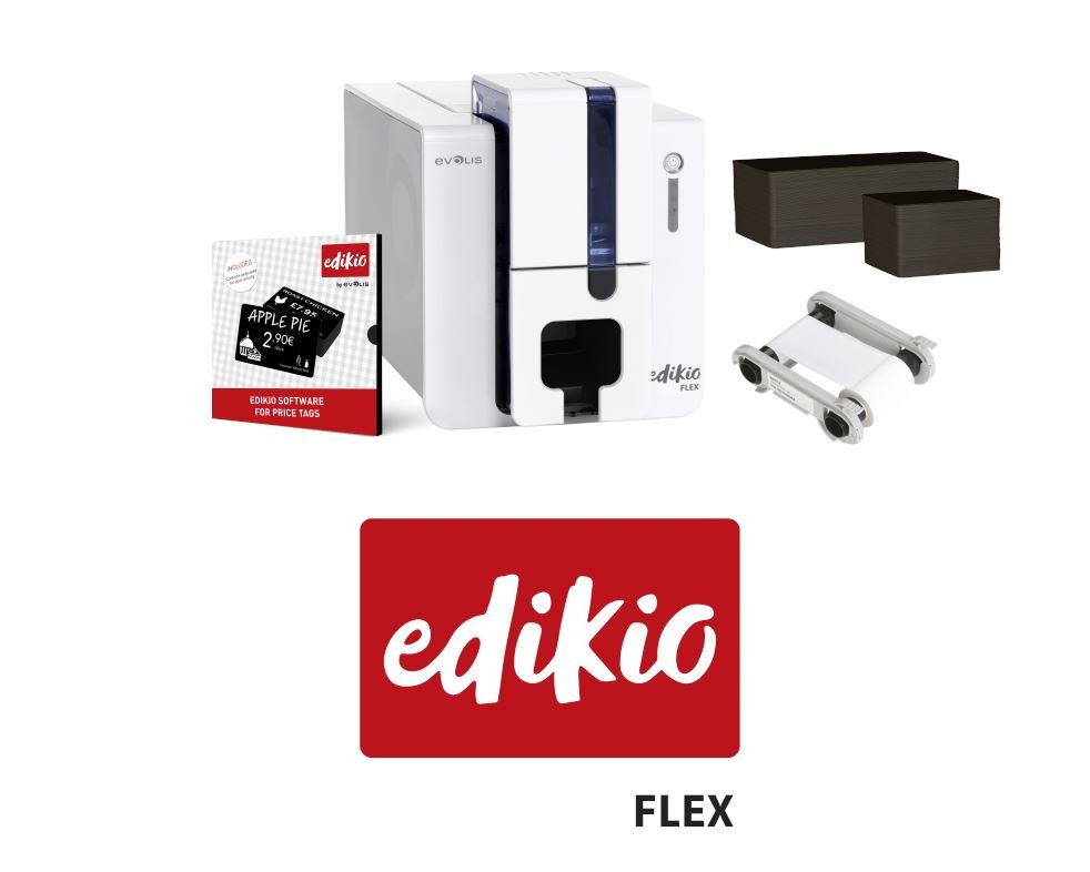 Evolis Edikio FLEX stampante per card price tags