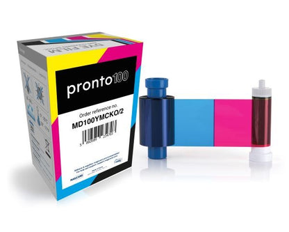 MD100YMCKO Nastro per MAGICARD PRONTO100 YMCKO - 100 stampe