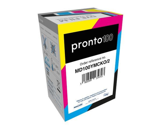 MD100YMCKO Nastro per MAGICARD PRONTO100 YMCKO - 100 stampe