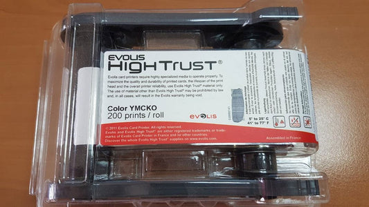 R5F002EAA nastro Evolis colori ribbon da 200 stampe