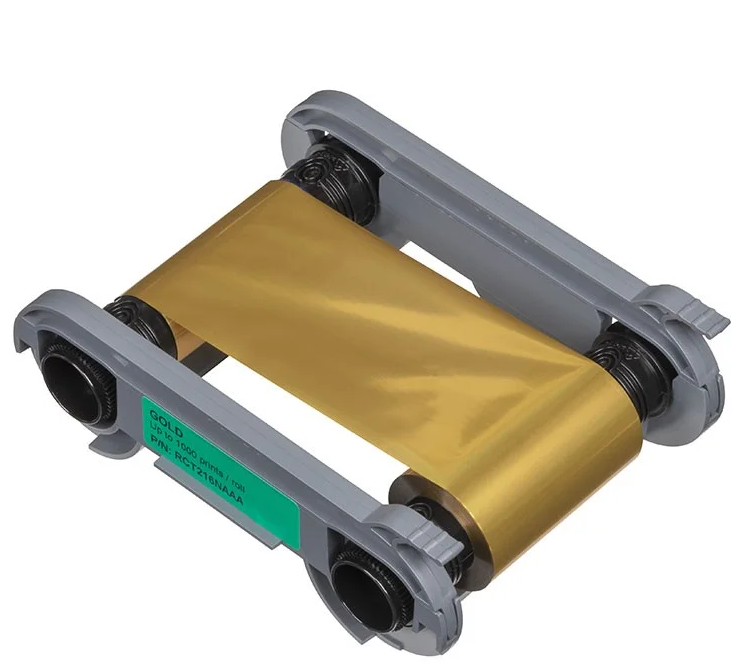 RCT216NAAA nastro oro Evolis Primacy2 ribbon da 1000 stampe