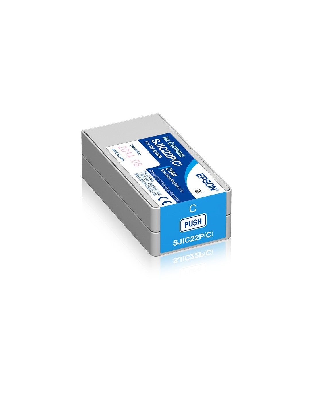 Cartuccia Inchiostro Epson C33S020602 SJIC22P(C) Ciano per stampante C3500