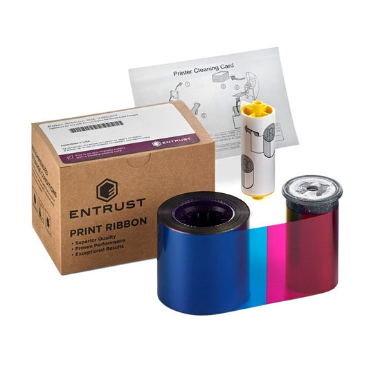 Serie Sigma DS3 - Ribbon YMCKT 250 stampe, Kit. | 525100-001-S100 | Entrust