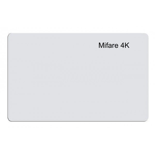 Contactless card Mifare 4K Bianche