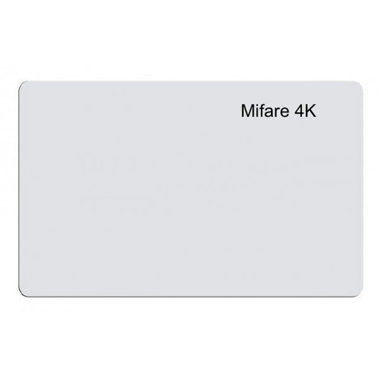 Contactless card Mifare 4K Bianche