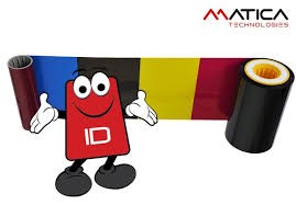 Matica DIC10509 SRT YMCK Color Ribbon - 1000 Images - XID 8100