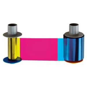 HID 84512 YMCKK nastro a colori per stampanti HDP (500 stampe)