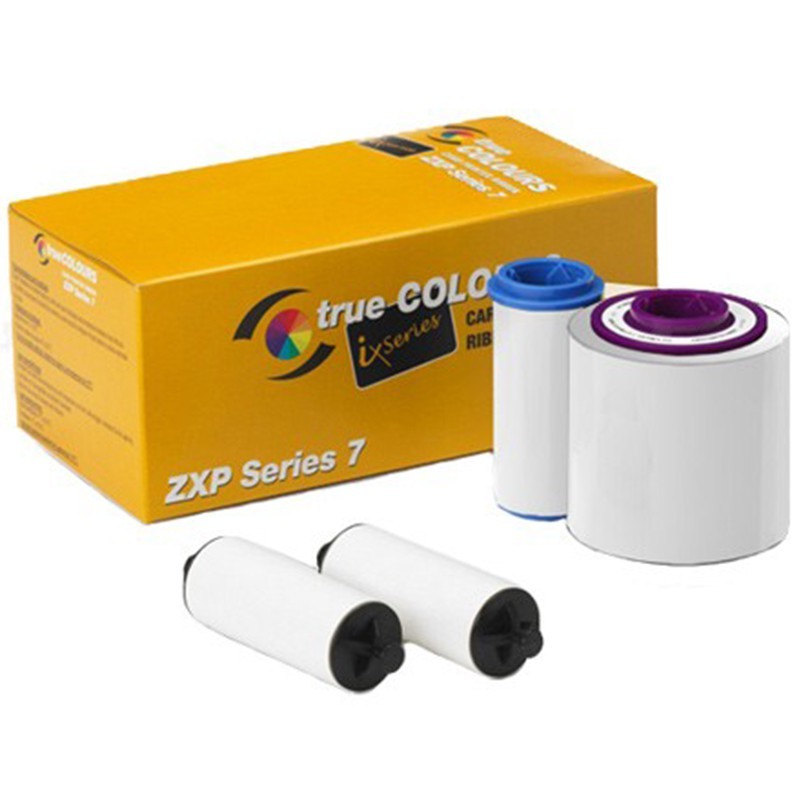 Ribbon monocromatico Bianco da 4000 stampe ZXP7 | 800077-719EM | Zebra