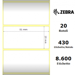 Zebra Label 3007842-T Z-Perform 50,8 mm x 25,4 mm (20 rolls) 2