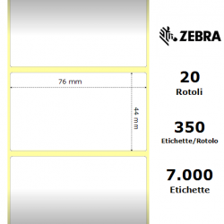 Zebra Label 880150-025 Z-Select 38.1mm x 25.4 mm (10 rolls) 2