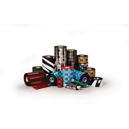 Zebra Nastro Nero 800132-002 2300 WAX, 56,9mm x 74m (12 Rotoli)