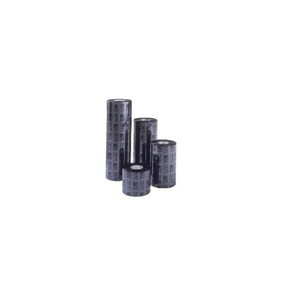 Zebra Nastro Nero 800132-002 2300 WAX, 56,9mm x 74m (12 Rotoli)