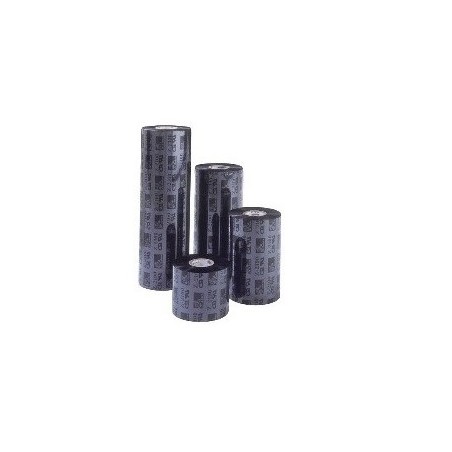 Zebra Nastro Nero 800132-002 2300 WAX, 56,9mm x 74m (12 Rotoli)