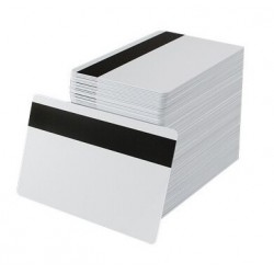 Contactless card ISO14443A 1k FUDAN bianche con banda magnetica HiCo (50 pezzi)