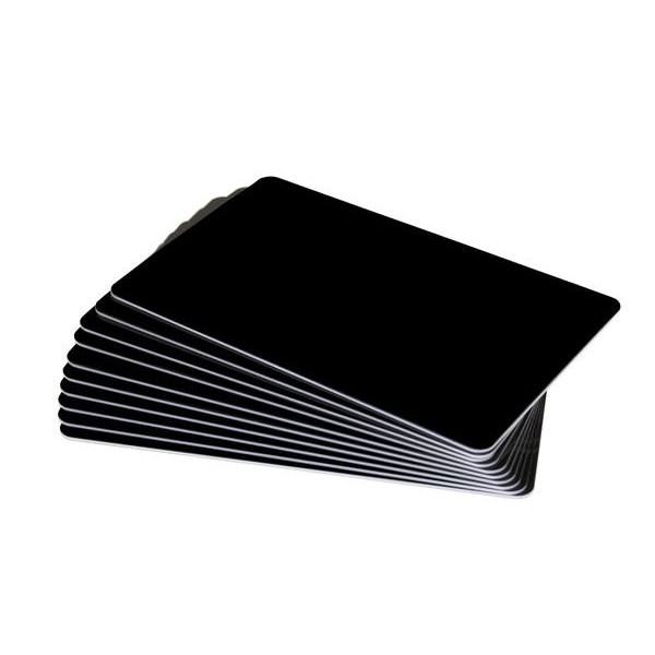 Dyestar Black Matt Premium 760 Micron Cards, Foodsafe, Coloured Core - Pack of 100
