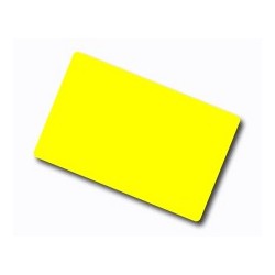 CDC035-0022 Carte colorate fondo lucido GIALLO 760 Micron (confezione da 100 pz.)