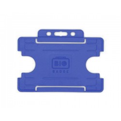 Portabadge single side BIO ECO Blu (100 pezzi)