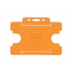 Portabadge single side BIO ECO Arancione (100 pezzi)