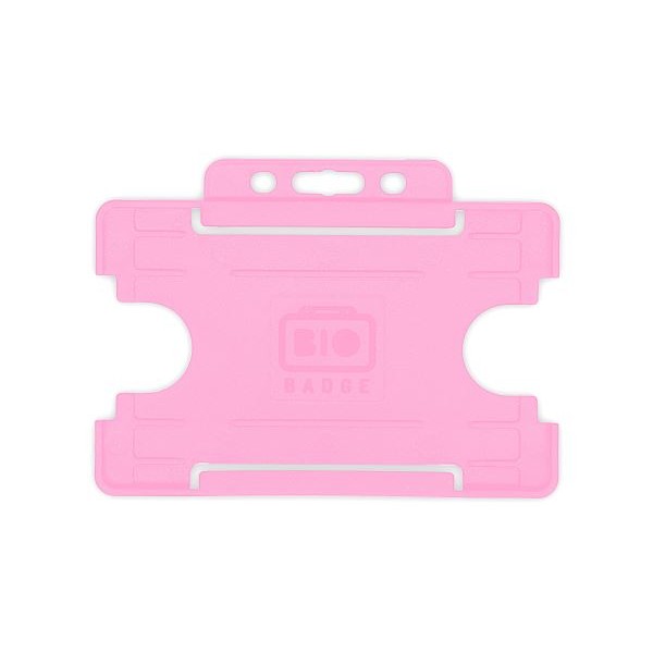 Portabadge single side BIO ECO Rosa (100 pezzi)