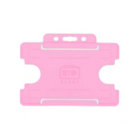Portabadge single side BIO ECO Rosa (100 pezzi)
